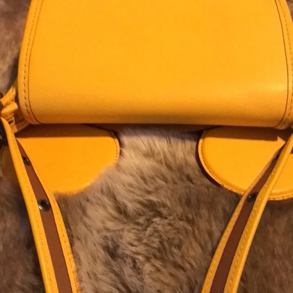 Coach x Disney yellow crossbody